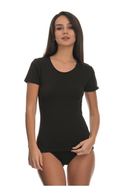 Y70004 WOMAN THERMAL SHORT SLEEVE T SHIRT