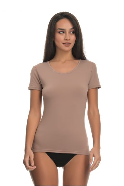 Y70004 WOMAN THERMAL SHORT SLEEVE T SHIRT