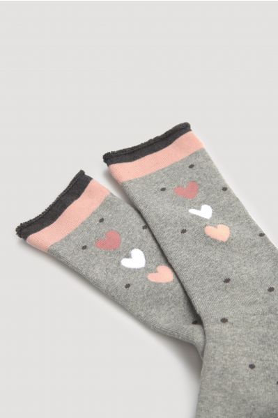 Y12788 SOCKS FOR WOMEN THERMAL WITHOUT CUFF