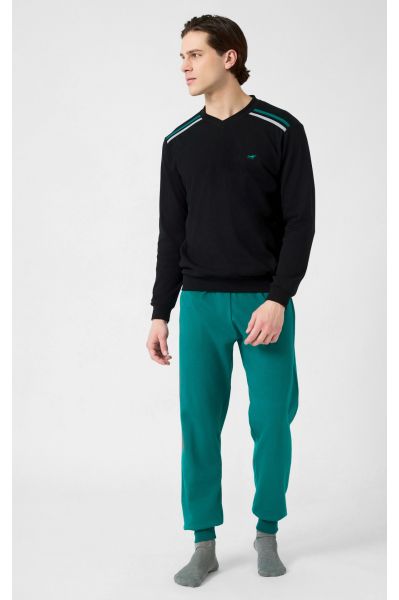 ΠΥΖΑΜΑ ΑΝΔΡΙΚΗ PDR V/N STRIPE BULL