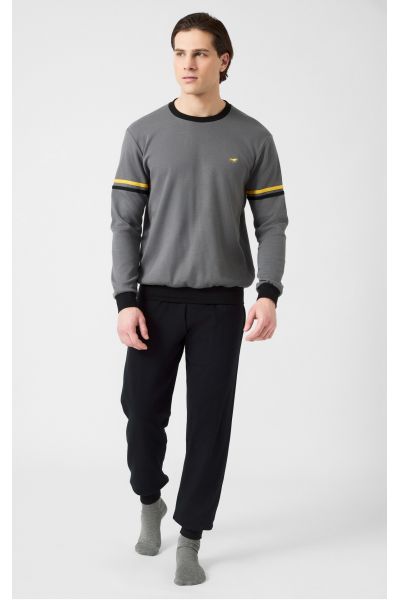ΠΥΖΑΜΑ ΑΝΔΡΙΚΗ PDR V/N STRIPE BULL