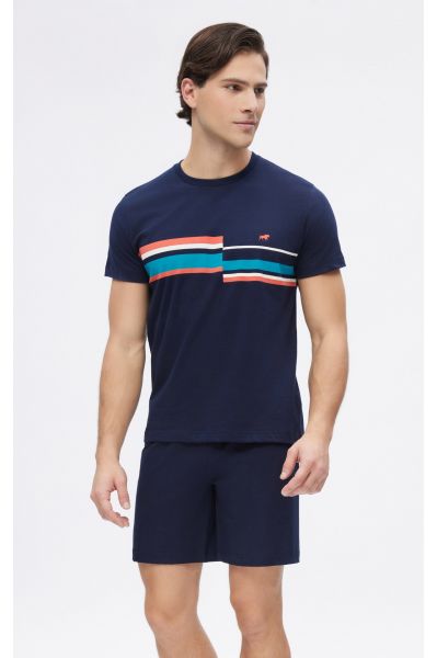 ΠΥΖΑΜΑ ΑΝΔΡΙΚΉ STRIPES BULL