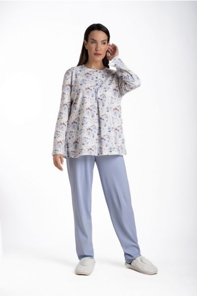 ΠΥΖΆΜΑ ΓΥΝΑΙΚΕΊΑ ΠΑΤΙΛΈΤΑ ΜΟΝΌΧΡΩΜΗ/ΕΜΠΡΙΜΕ