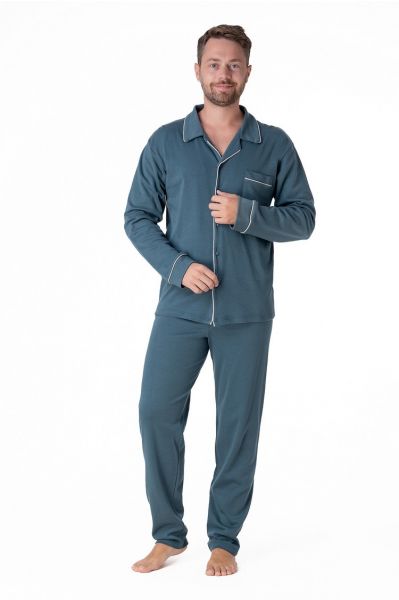 ΠΥΖΆΜΑ ΑΝΔΡΙΚΉ ΠΈΤΟ ΓΙΑΚΆ ΜΟΝΌΧΡΩΜΗ