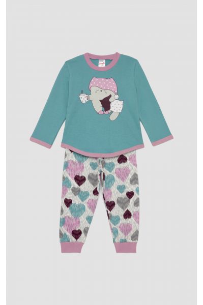 ΠΥΖΑΜΑ BABY MULTI HEART