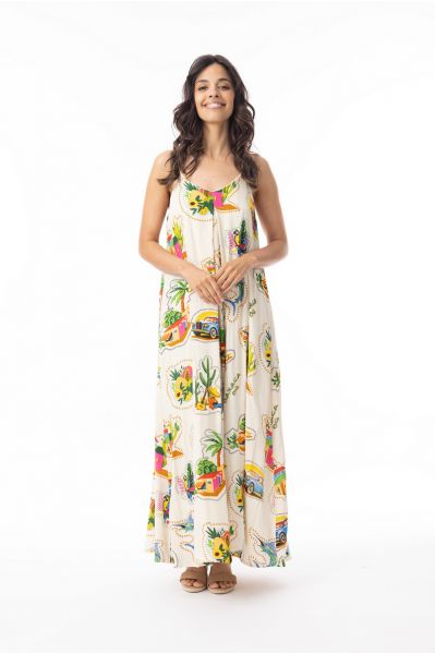 GUATEMALA DRESS STRAPPY